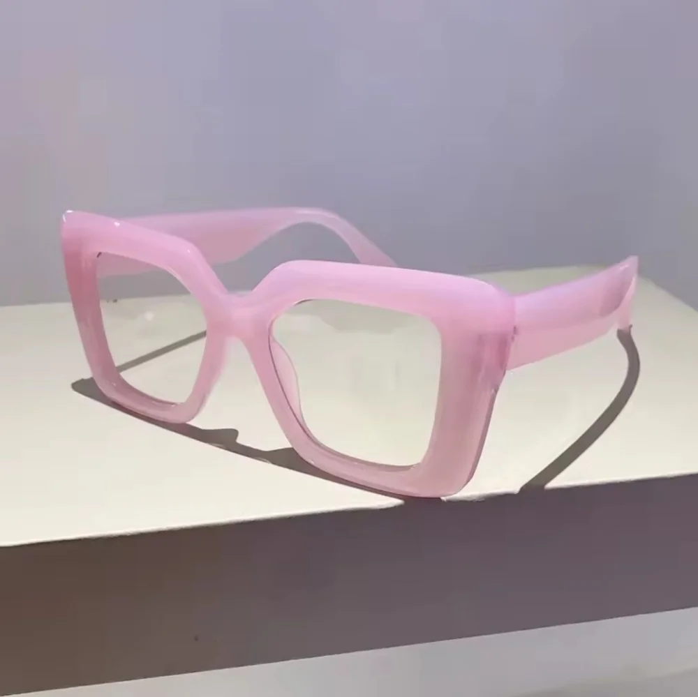 NEW Pink Oversize Fashion Glasses - Picture 4 of 9